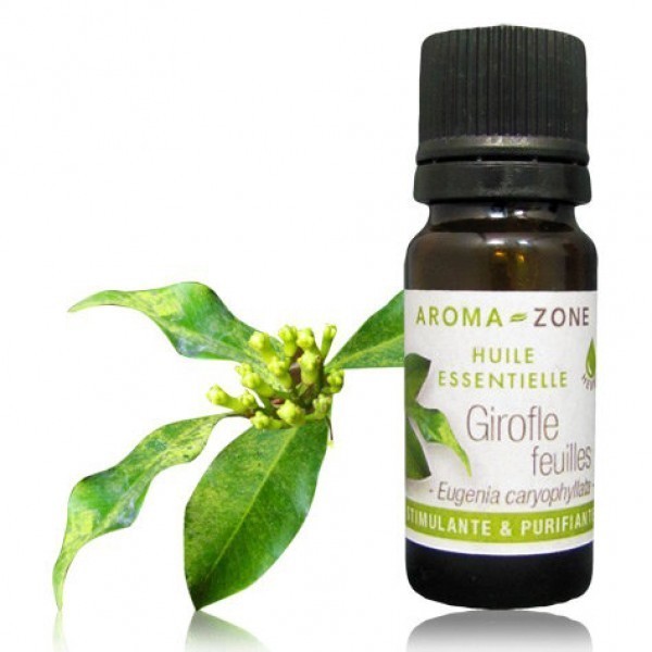 aroma zone丁香叶精油单方10ml净化空气香薰滋补去异味